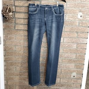 Vintage Touch Me Jeans Decorative stitching Size 11/12